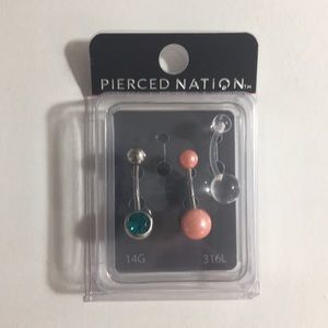 *BRAND NEW* belly button rings